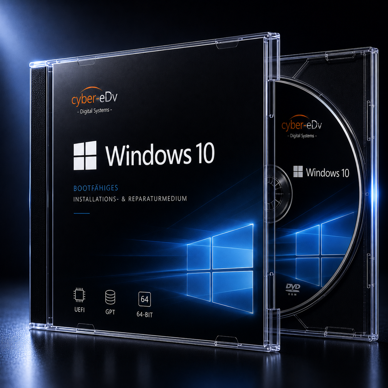 Windows 10 Boot-DVD – Installationsmedium für Neuinstallation & Reparatur