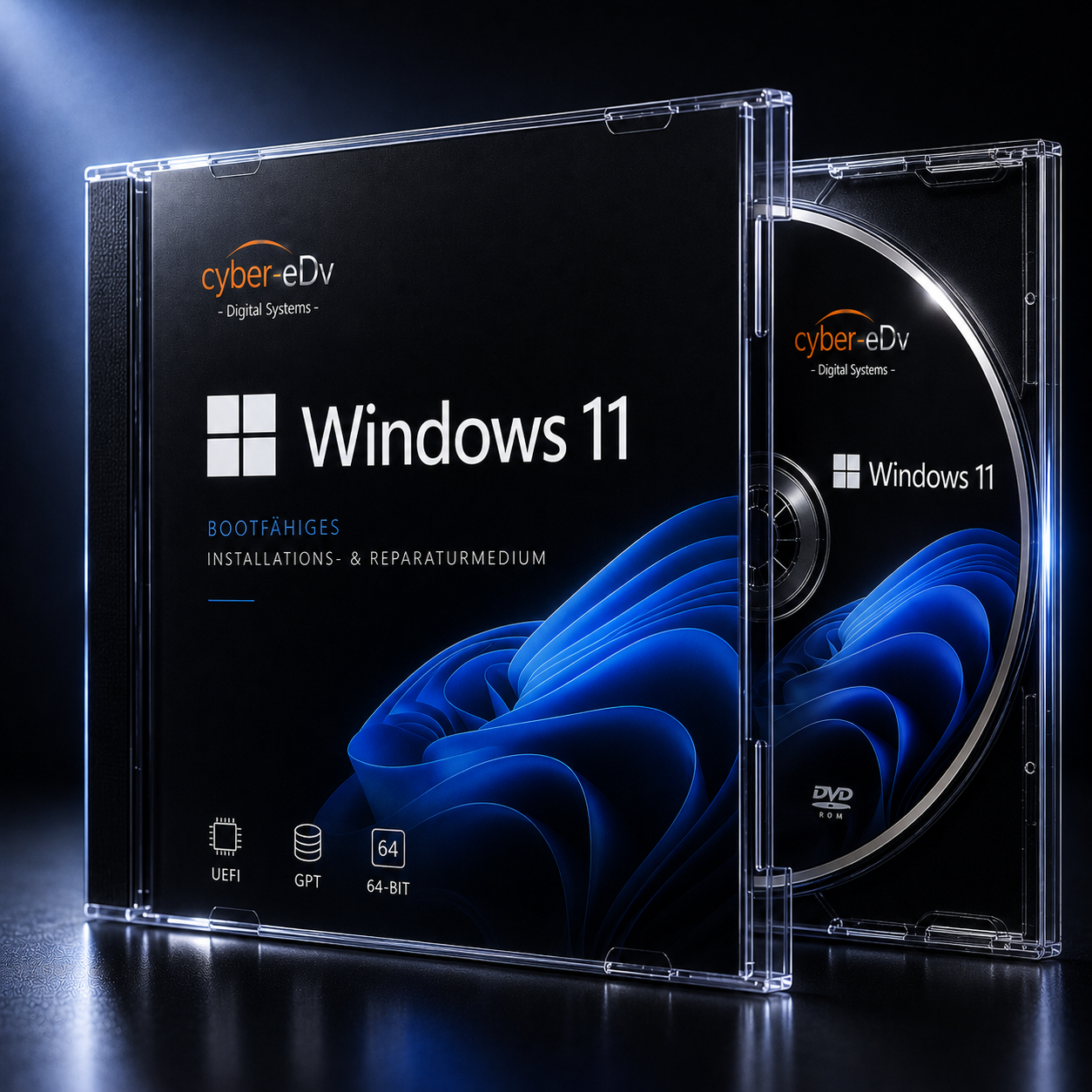 Windows 11 Boot-DVD – Installationsmedium für Neuinstallation & Reparatur